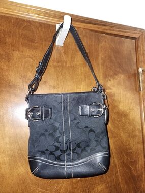 Coach Soho Signature Jacquard Shoulder Bag